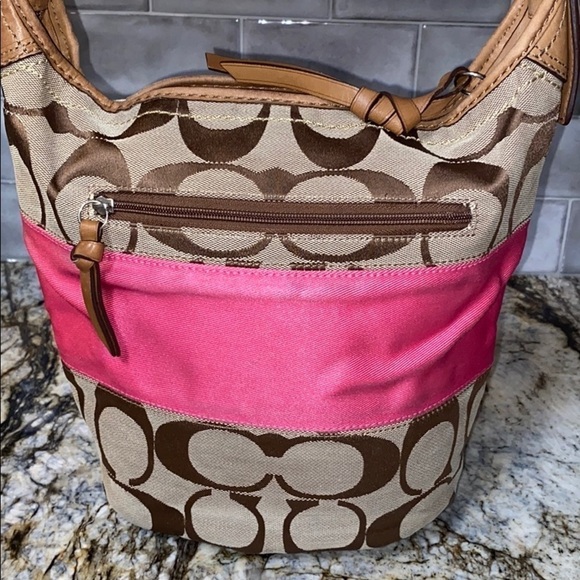 COACH SIGNATURE RUGBY DUFFLE BAG #13362 - Picture 3 of 10